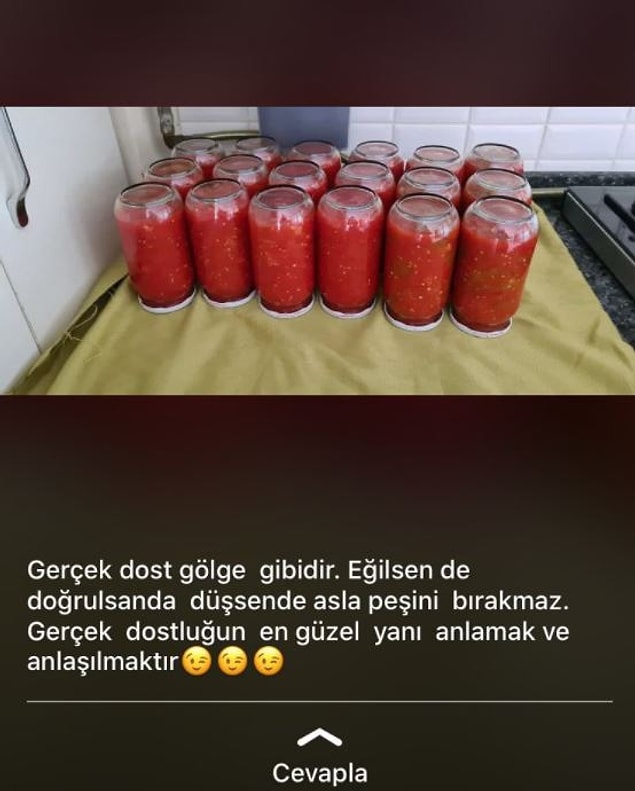 3. Komşuyla birlikte hazırlanmış herhalde.