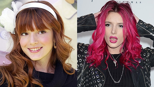 Yakın dönemin çocuk yıldızlarından Bella Thorne, geçirdiği değişimle şaşırtmıştı.