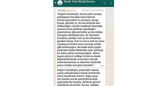 Müdürden Korodakilere Skandal Mesaj: 'Giyeyeceğiniz İç Çamaşırını Ben Bildireceğim'