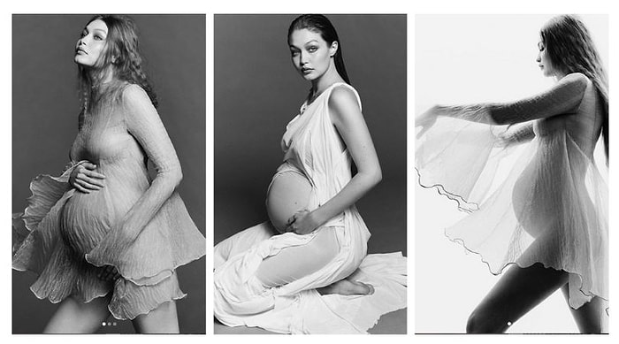 Джиджи Хадид поделилась новыми фотографиями беременности - и от нее невозможно оторвать глаз!