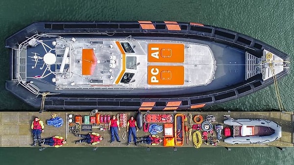 11. Станция Хук Ван Холланд. Спасательная шлюпка