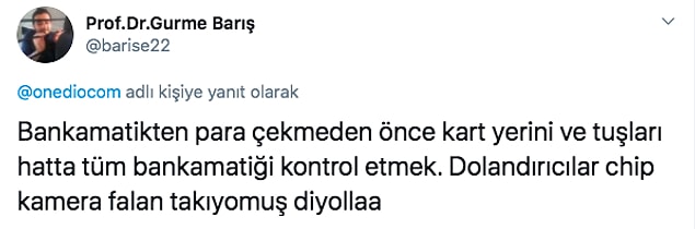 Ve hem ilginç hem de çok da yabancısı olmadığımız cevaplar geldi.