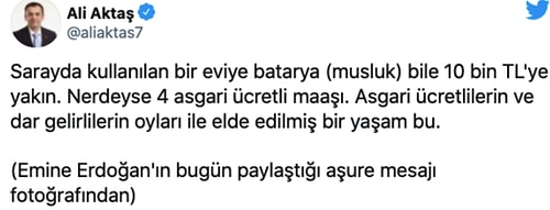 Emine Erdoğan Aşure Tarifi Paylaştı: Mutfağındaki 10 Bin Liralık Musluk Sosyal Medyada Gündem Oldu