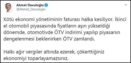 Gece Yarısı Gelen ÖTV Zammına Tepkiler: 'Vatandaş İkinci El Araba Bile Alamaz Hale Geldi, Teşekkürler AKP'