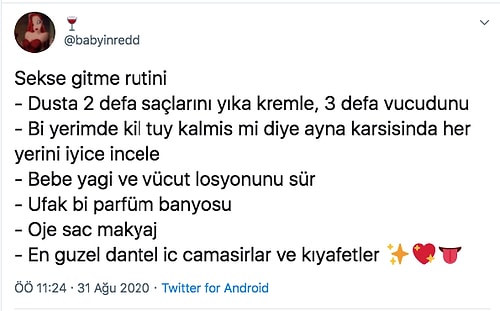 Affedersiniz Cinsel İlişki Öncesi Yapılması Gereken Hazırlıkları Anlatan Kadına Gelen Çeşit Çeşit Yorumlar