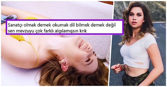 5 Dil Biliyorum! Galaksi Parçasıyla Hızlı Bir Çıkış Yakalayan Ece Mumay'ın Kendisini Övdüğü Video Olay Oldu