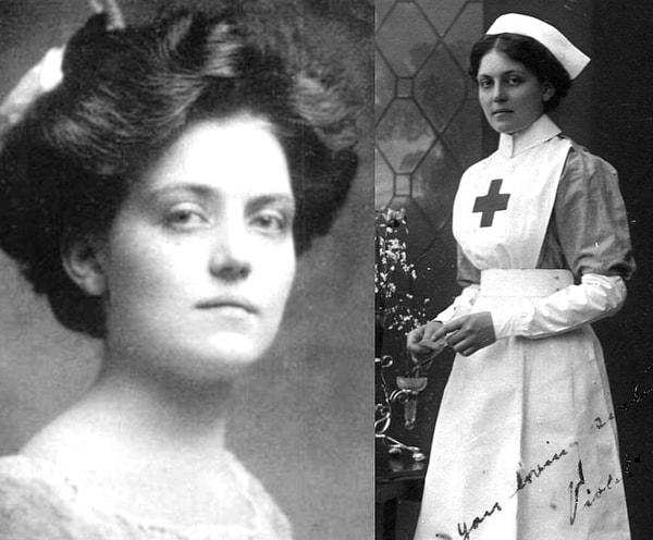 12. Yolculardan biri olan Violet Jessop, Titanik dahil üç büyük gemi kazasından sağ kurtulmayı başardı...