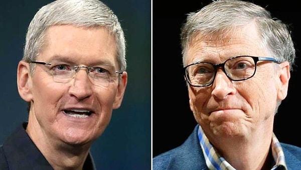 Microsoft kurucusu Bill Gates'in de milyarderler listesinde adı bulunuyor.