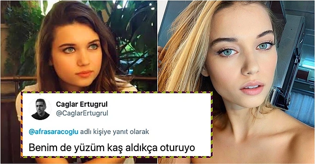 Afra Saraçoğlu yüzünde estetik olduğu iddialarını 'Yaş aldıkça yüzüm oturdu!' diyerek yalanlayınca; sosyal medyanın diline düştü!