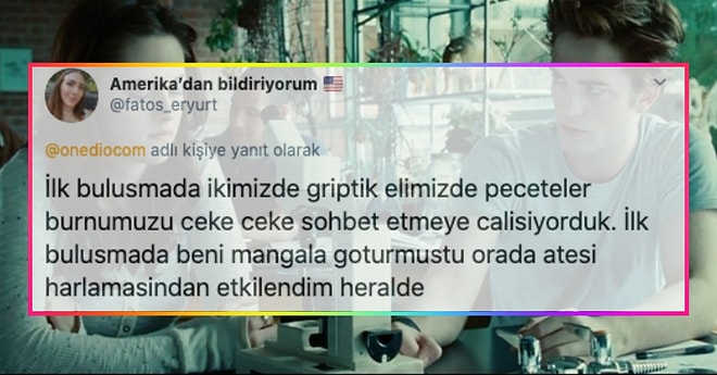 Sevgilileriyle İlk Karşılaşma Anlarını Paylaşarak Sap Geçen Günlerimize Veryansın Ettirmiş Takipçilerimiz