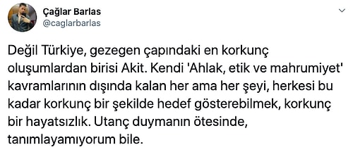 Kantarın Topuzu İyice Kaçtı! Meryem Uzerli'ye 'Türk Kaşarı' Diyerek Adeta Nefret Saçan Yeni Akit'e Tepkiler Çığ Gibi Büyüyor