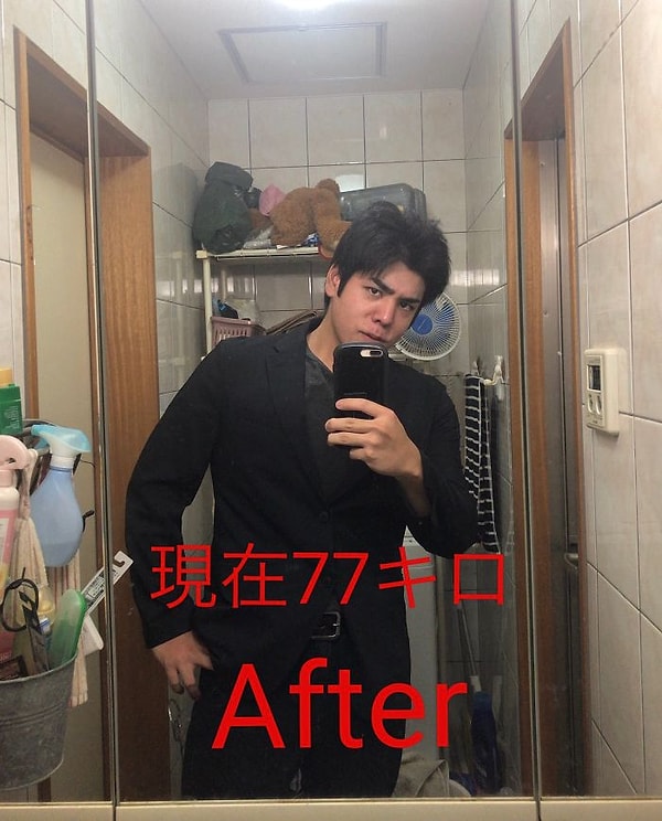 После года тяжелой работы, Руйбосу скинул половину своего веса и теперь его практически не узнать