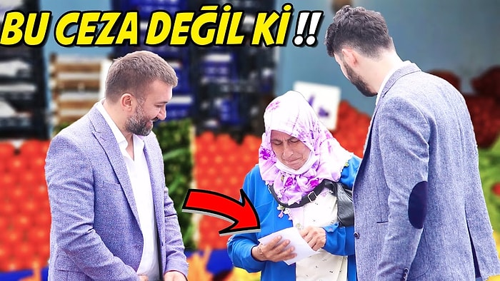 Önce Zabıta Olduğunu İma Ederek Seyyar Satıcı Teyzeyi Korkutan Ardından ise 900 TL Hediye Eden YouTuber'ın Sosyal Deneyi Tepki Çekti