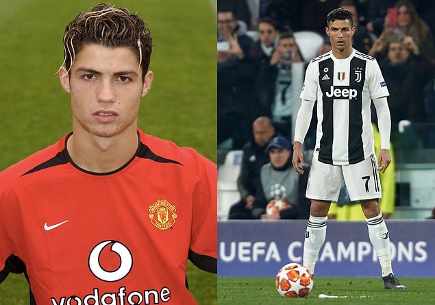1. Cristiano Ronaldo / 19 Yaş - 35 Yaş