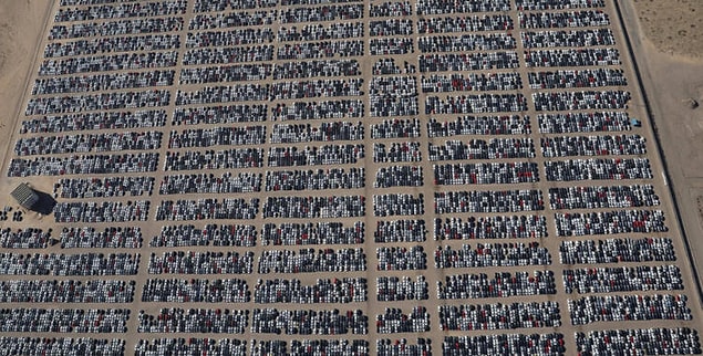 Tüm araçlar Volkswagen'in emisyon skandalından sonra trafikten çekilen araçlar.