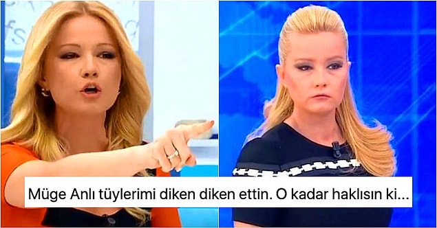 2. Müge Anlı'nın Tatlı Sert programındaki 'Bana dokunamazsın!' çıkışı sosyal medyada gündem oldu!