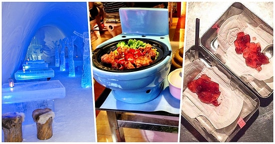 ''Biz Nereye Geldik Ya'' Demekten Yemeğinizi Yiyemeyeceğiniz Birbirinden Garip 12 Restoran