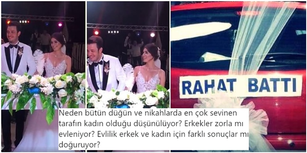 Günümüzde Erkeklerin Sanki Zorla Evleniyormuş Gibi Gösterildiği Evlilik Düzeni Hakkında Konuşmamız Lazım