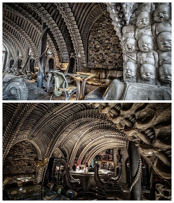 1. HR Giger Museum Bar, Швейцария