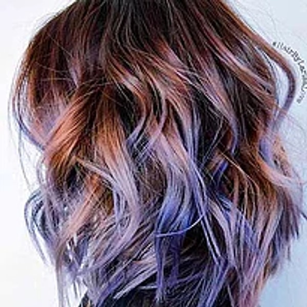 Renkli ombre