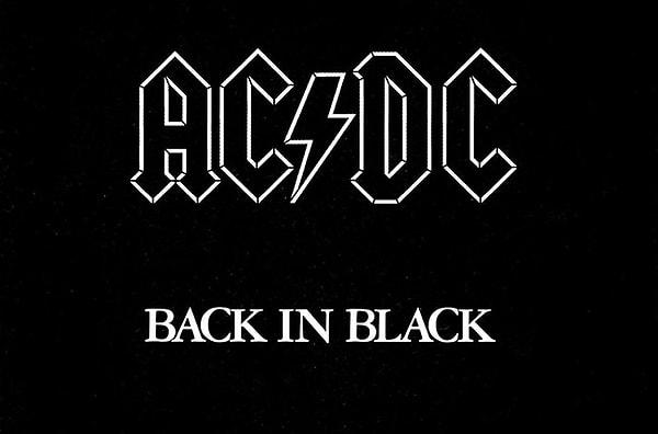 1. Back In Black (AC/DC)