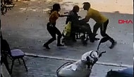 Tekerlekli Sandalyesi ile Yokuş Aşağı İnerken Duramayan Yaşlı Adamı Kurtaran Kahraman Genç