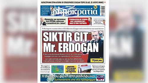 Yunan Gazetesinin Manşeti Kriz Yarattı: Büyükelçi Bakanlığa Çağırıldı