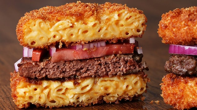 11. Mac and Cheese Burger