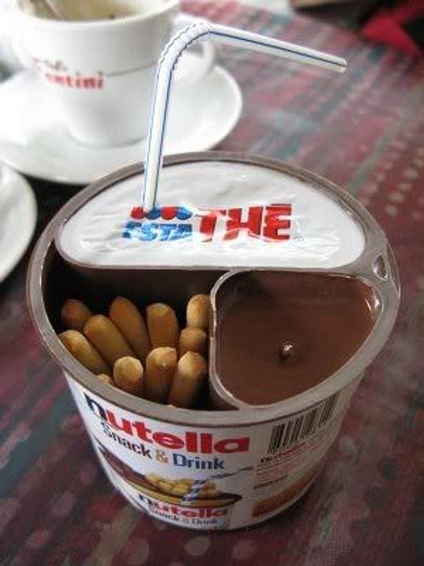 15. Nutella Snack and Drink