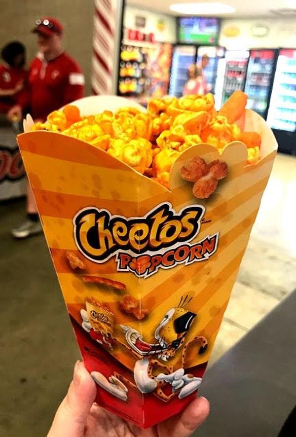 9. Cheetoslu Popcorn