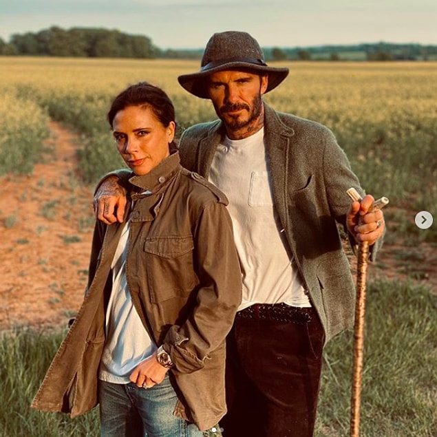 Victoria ve David Beckham çiftine imrenen gözlerle bakmayan kimse yoktur heralde...