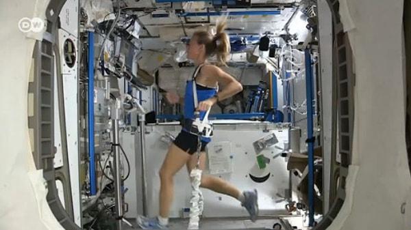 7. Astronotlar neden egzersiz yapar?