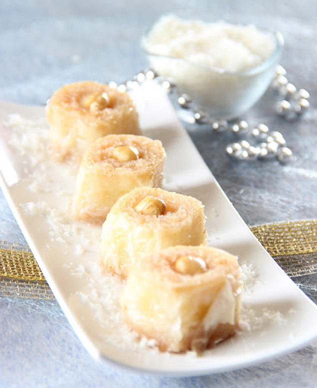 4. Hindistan cevizli baklava