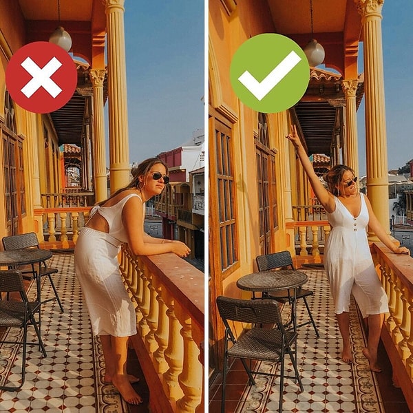 Держать спину прямо на фото - основа основ