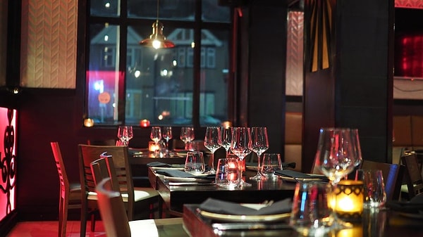 Şık bir restoran