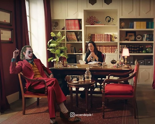 5. Ne çok acı çekmişsin Joker...