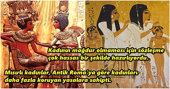 Milattan Önce Alkışlanası Bir Hareket: Antik Mısır Dönemiyle Beraber Ortaya Çıkan Evlilik Sözleşmesi