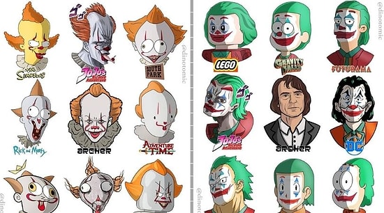 Как бы выглядели персонажи в разных мультипликационных вселенных (30 фото)