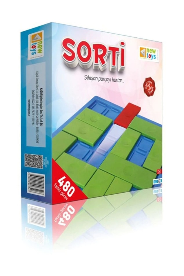 10. Şekilleri yerinden kaldırmadan, yatay ve dikey kaydırarak, kırmızı şekli çıkış noktasından çıkarmaya çalış!