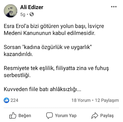 GEAH'da Başhekim Yardımcısı Şahıs, Medeni Kanun'a Savaş Açtıklarını Açıkladı: 'Zina ve Fuhuş Serbestliği'