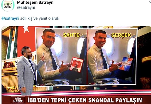 6. İBB'nin Paylaştığı Espriyi Anlamayan A Haber Dalga Konusu Oldu