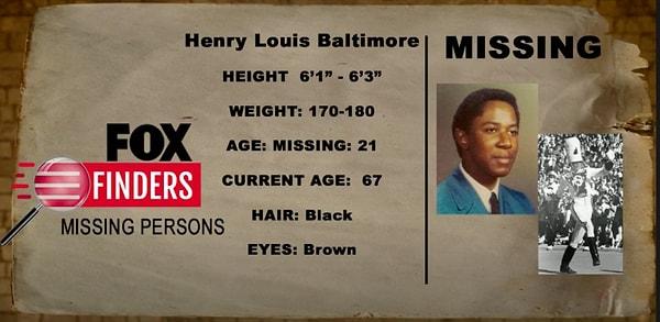 5. Henry Louis Baltimore'un Ortadan Kayboluşu.