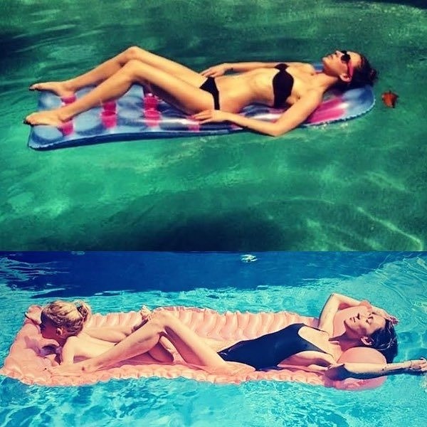 16. Güneşlenirken bile mi...