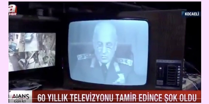 A Haber "60 Yıllık Televizyon Açılınca Kenan Evren Çıktı" Haberiyle Kendini Bile Aştı