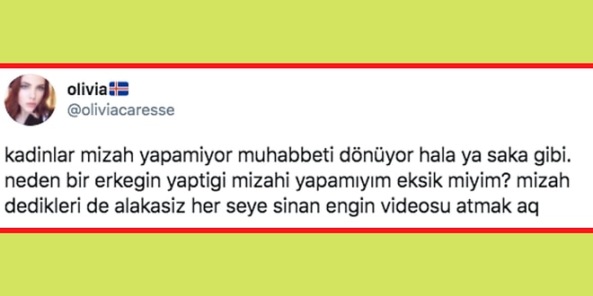 Kadınların Mizah Yapamadığını Düşünenlere Söverken Arada Sinan Engin'i de Gömen Twitter Kullanıcısı Tartışma Yarattı