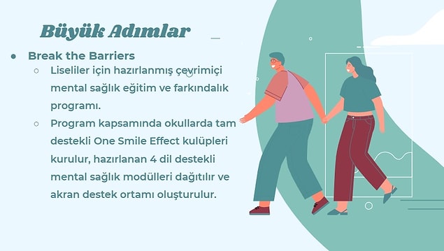 Aralık ayında ise 3 ay sürecek bir çevrim içi zihinsel sağlık programına hazırlanıyorlar.