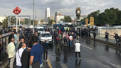 10 Ekim 'Gar Katliamı' Anmasına Polis İzin Vermedi: Çok Sayıda Gözaltı Yapıldı