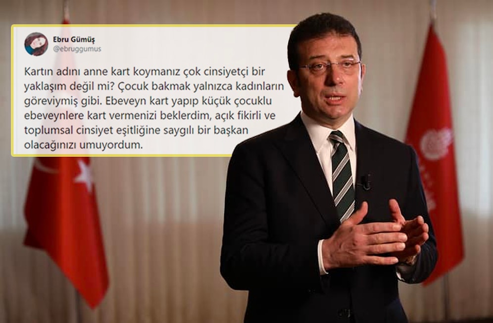İmamoğlu'nun Hayata Geçirdiği 'Anne Kart' Uygulaması 'Cinsiyetçilik' Tartışması Başlattı