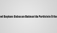 Deva Partisi Genel Başkanı Babacan Batman'da Partisinin İl Kongresine Katıldı
