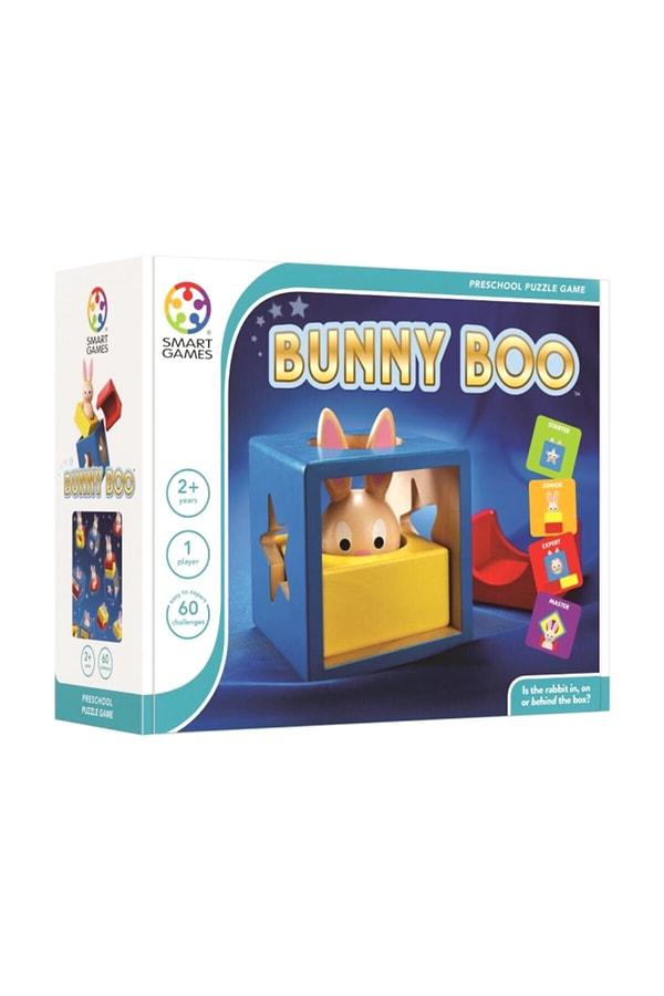 11. Yine bir Smart Games oyunu. En beğenilenlerinden biri: Bunny Boo zeka oyunu. 2-4 yaş arası çocuklar için harika bir oyun. Dil gelişimi, mekansal algı, problem çözme becerisi, odaklanma ve mantık kazanımlarını sağlar.